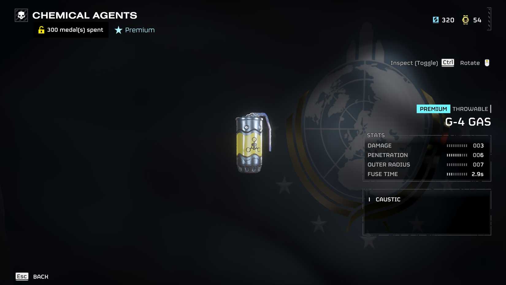 The Gas Grenade in Helldivers 2