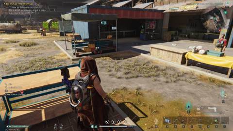 Treasure Hunter's now-vacant spot in Blackfell in Once Human