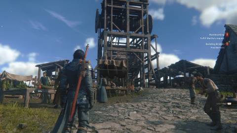 Elevator in Martha's Rest in FF16