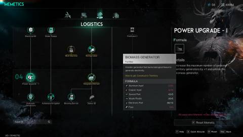 Power Upgrade 1 for Biomass Generators in Once Human