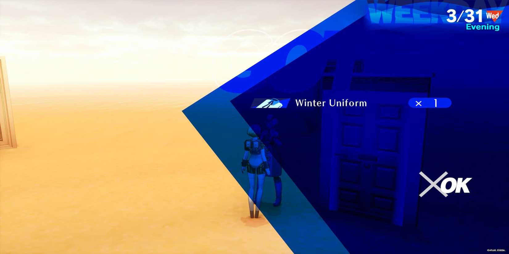 The Player Getting The Winter Uniform 