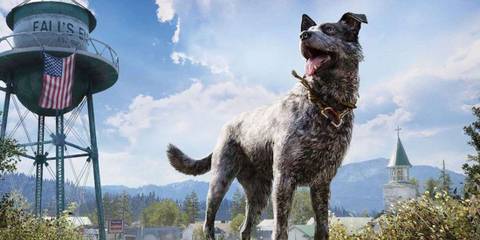 An image of Boomer the dog from Far Cry 5
