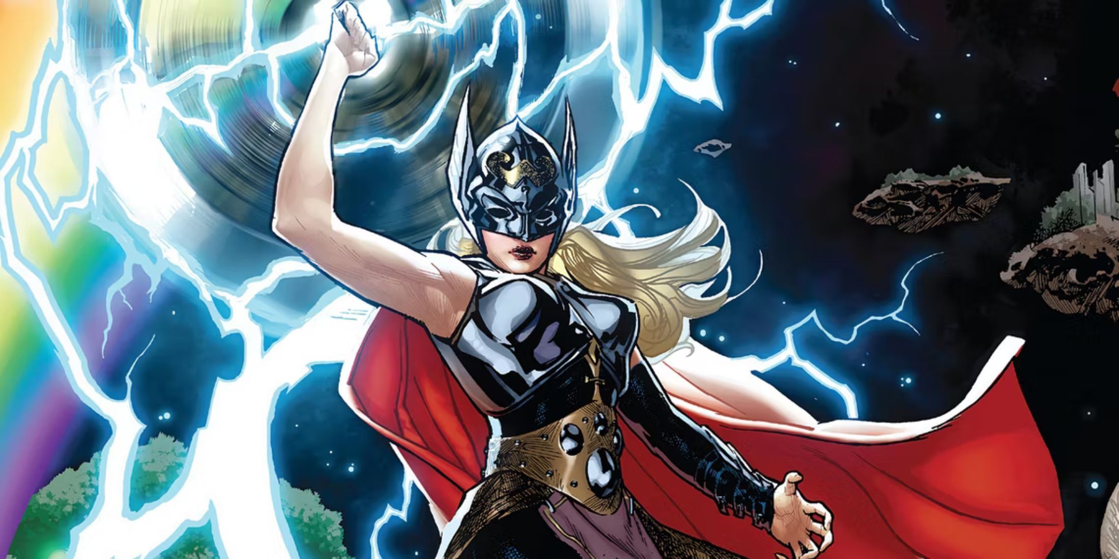 A picture of Jane Foster as Mighty Thor