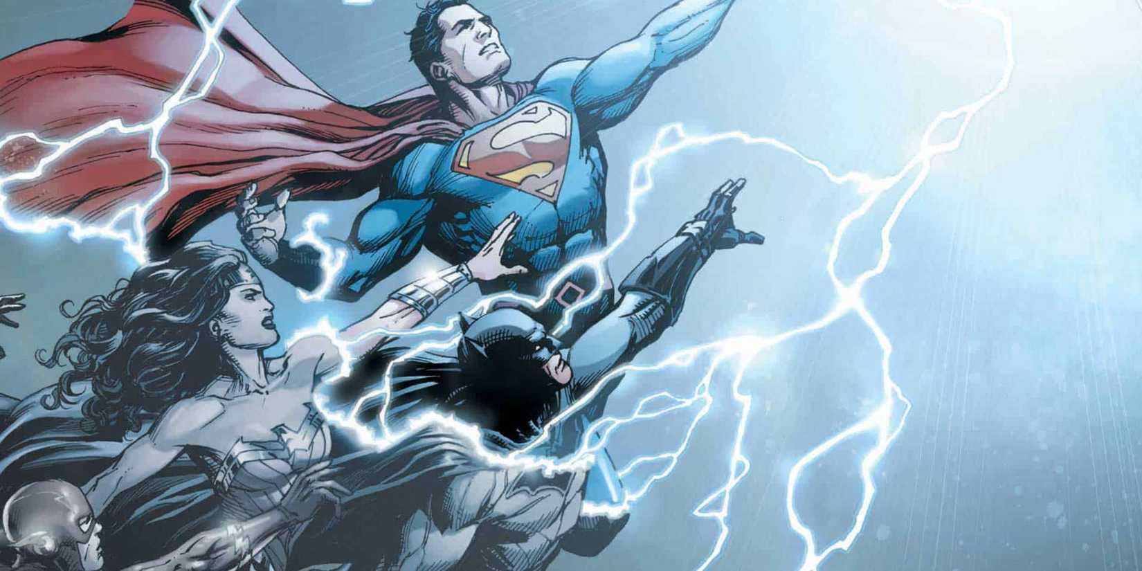 Cover of DC Universe Rebirth #1, 2016