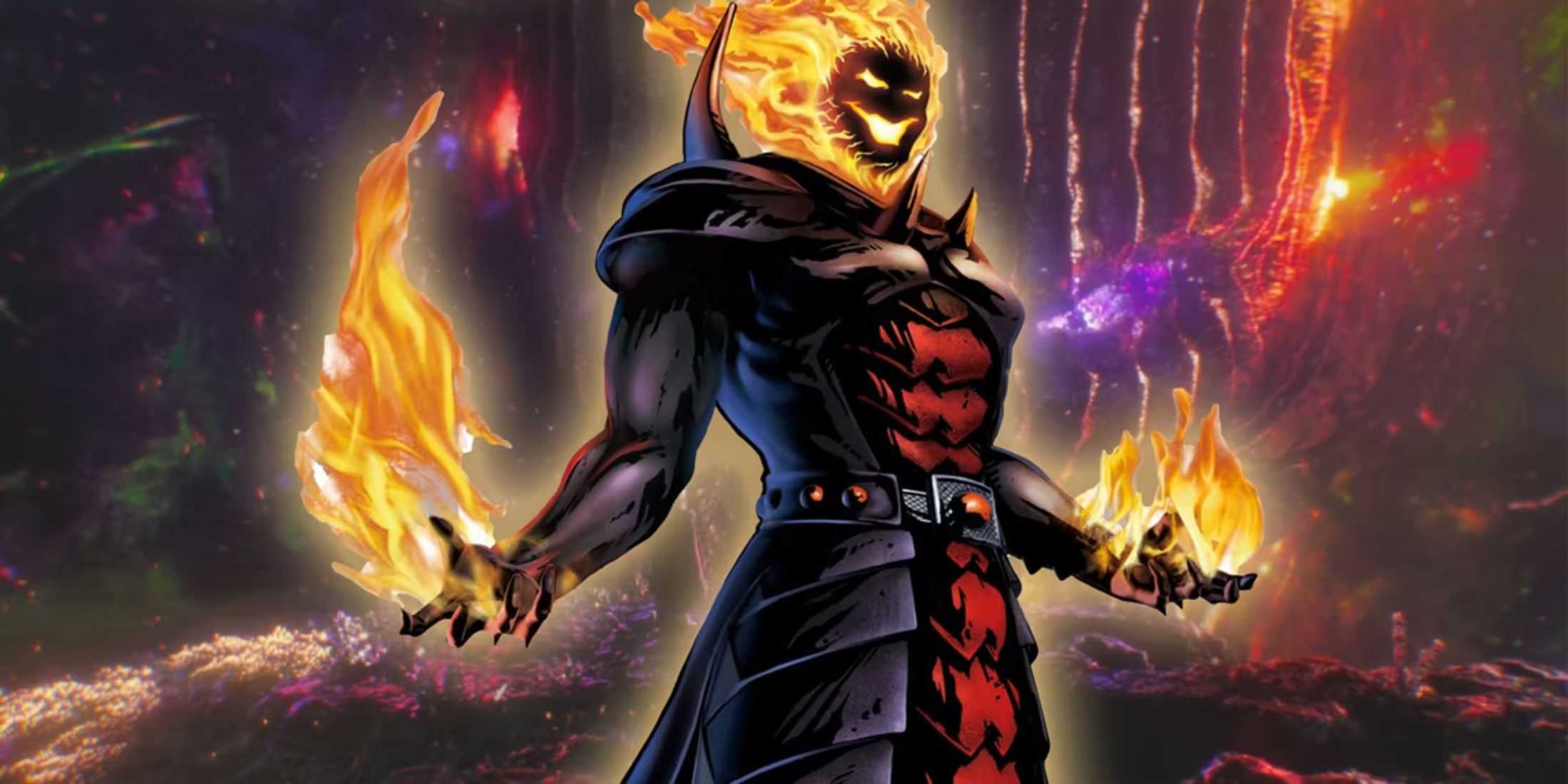 A picture of Dormammu in Marvel Comics