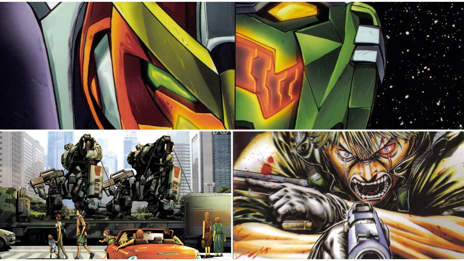 Mecha Manga Without Anime- MSCG Front Mission DL&DS Red Eyes