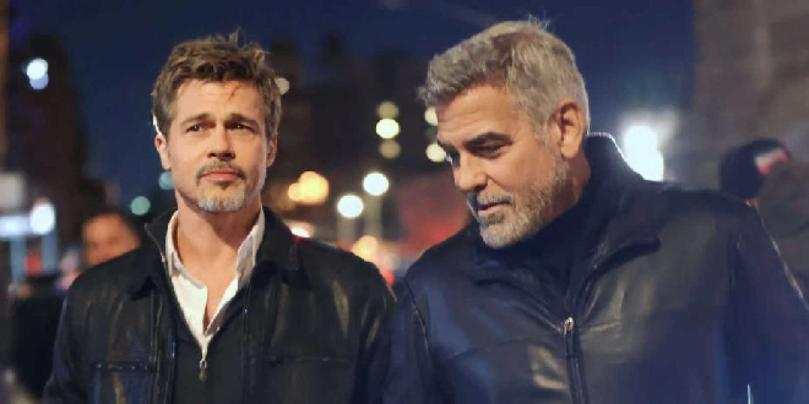 the two fixers clooney and pitt