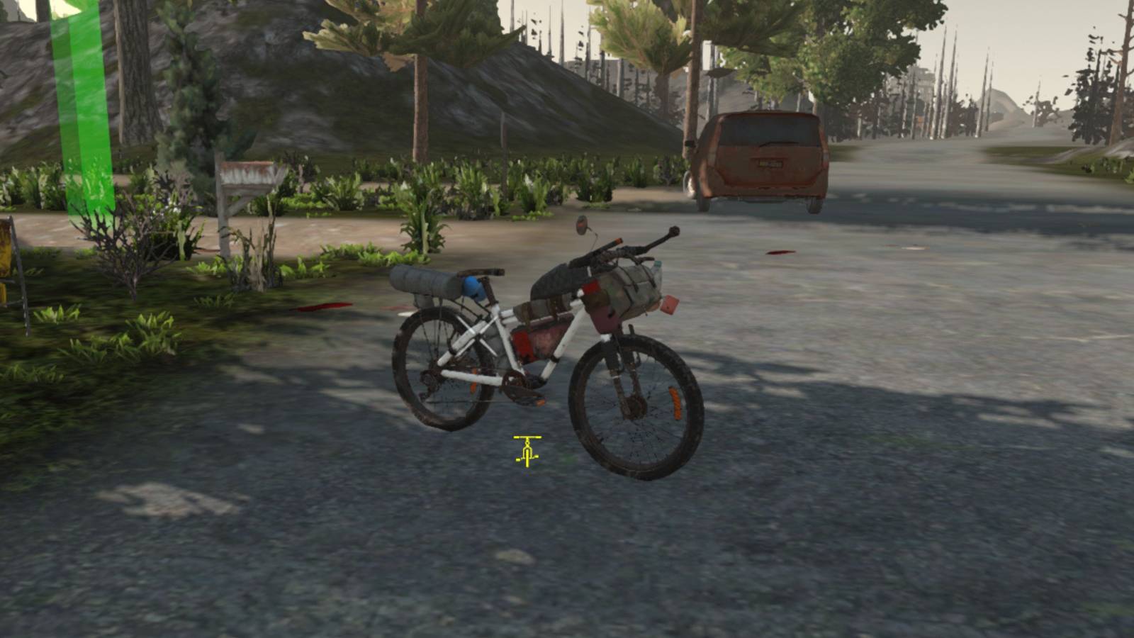 A bicycle in 7 Days to Die