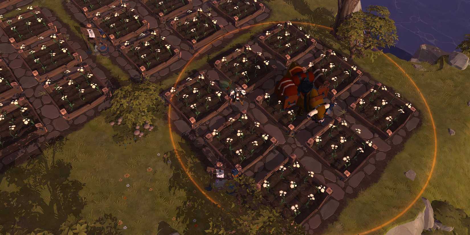 A farm in Albion Online