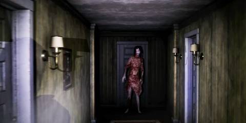 A monster in a hallway in Devour (1)