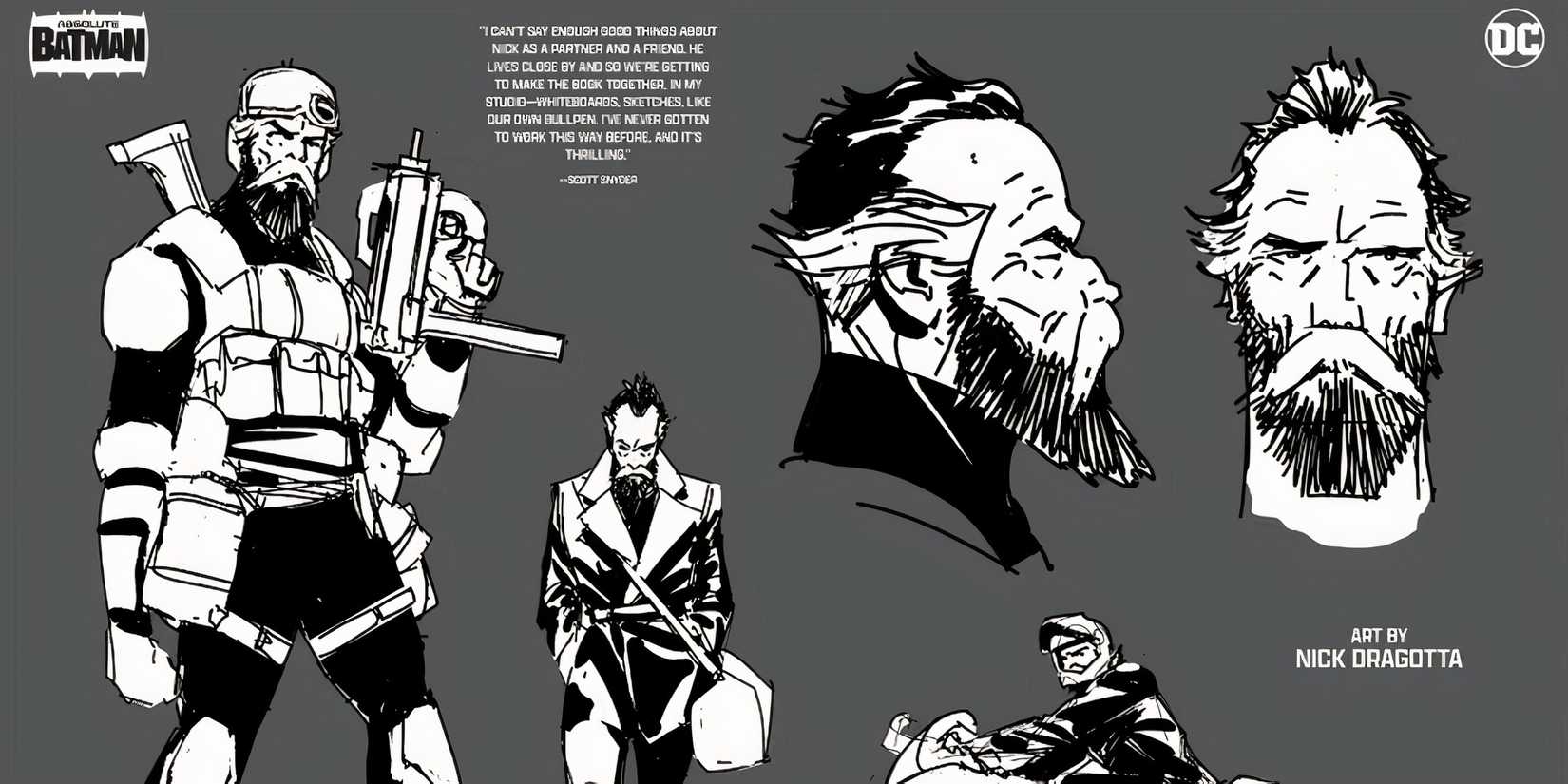 Absolute Alfred Pennyworth concept art