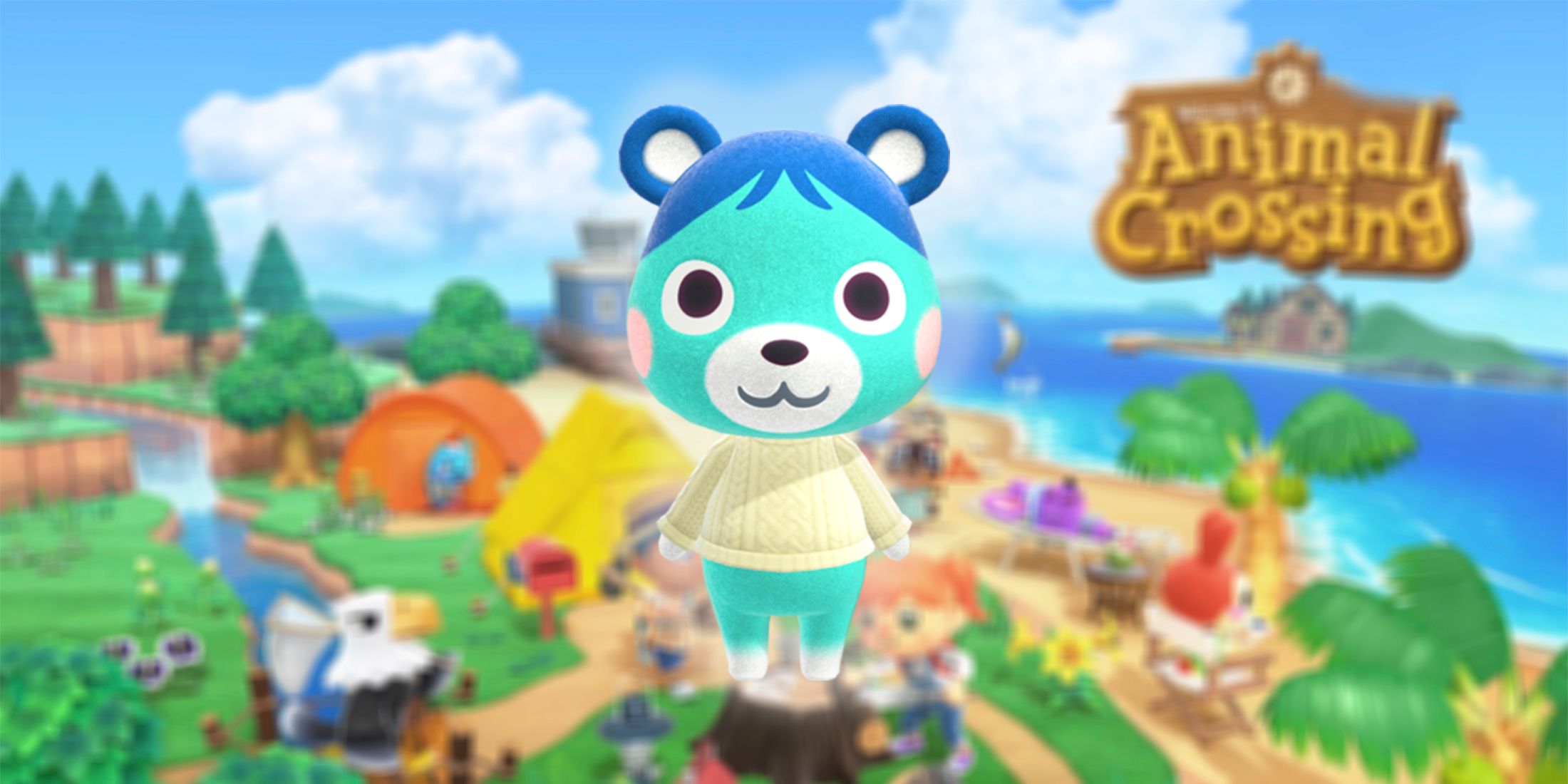 Фанат Animal Crossing создал впечатляющую статую синего медведя