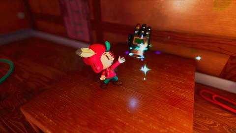 Acquiring The Tilt Gloves in The Plucky Squire 7