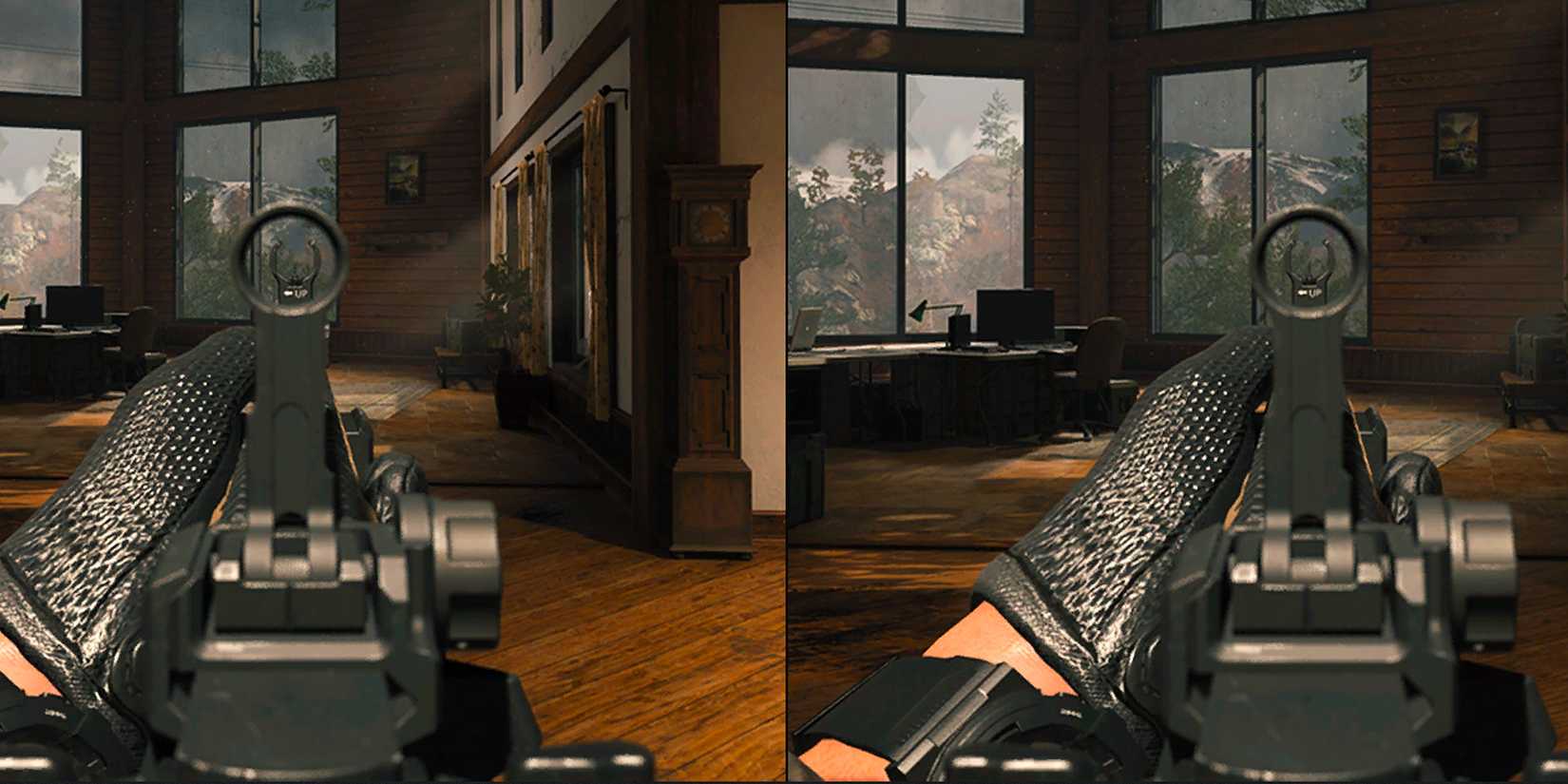 Screenshot showcasing the ADS Field of View settings in Warzone 