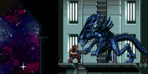 Aliens Infestation gameplay