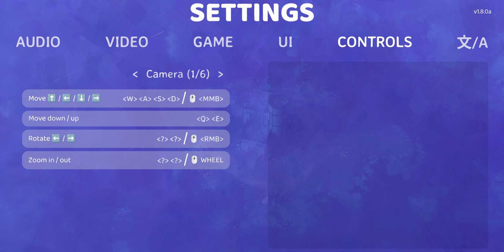 All Camera Controls in Tiny Glade