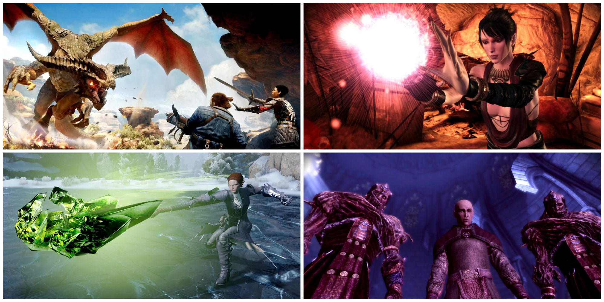 Los mejores tipos de magia en los juegos de Dragon Age