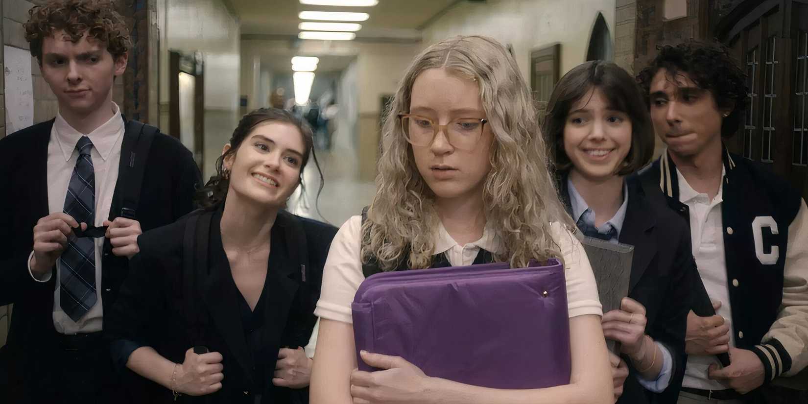 Characters at school in American Horror Stories Bestie episode