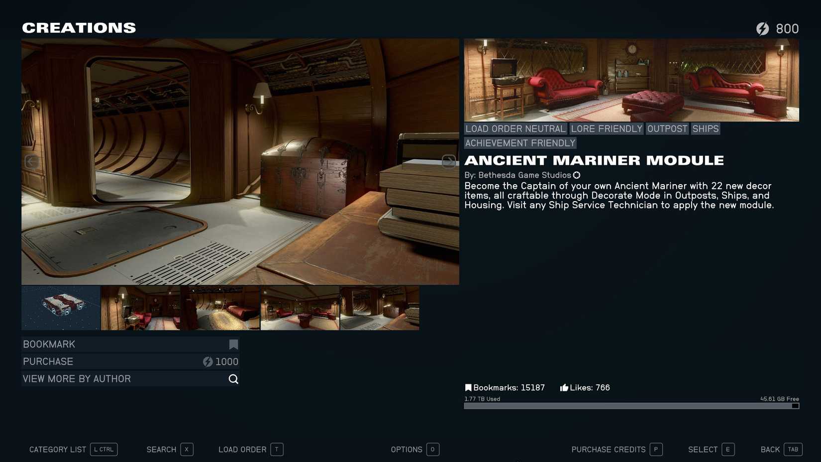 Ancient Mariner Module in Starfield