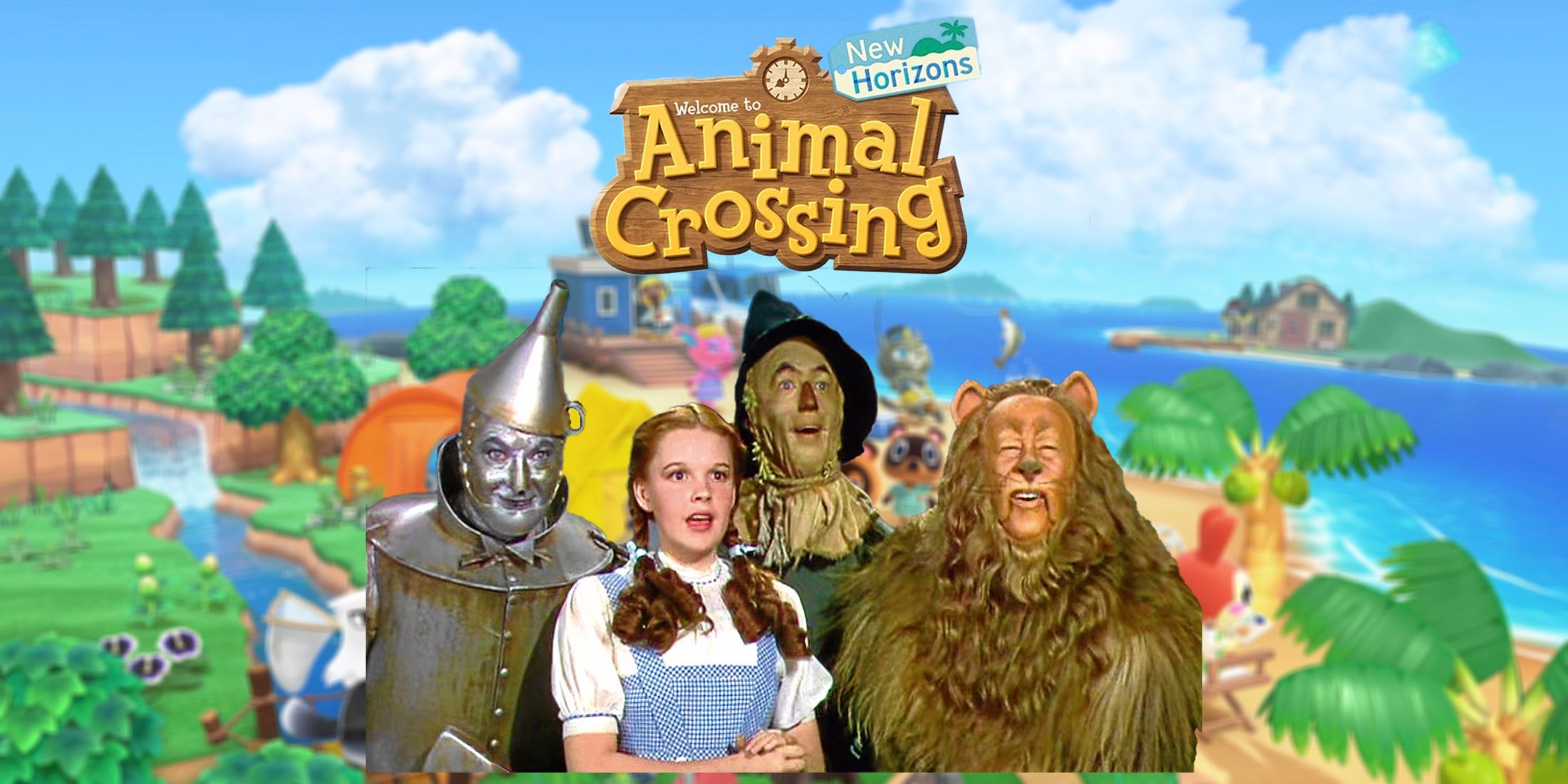 Animal Crossing Player Creates Wizard of Oz Island