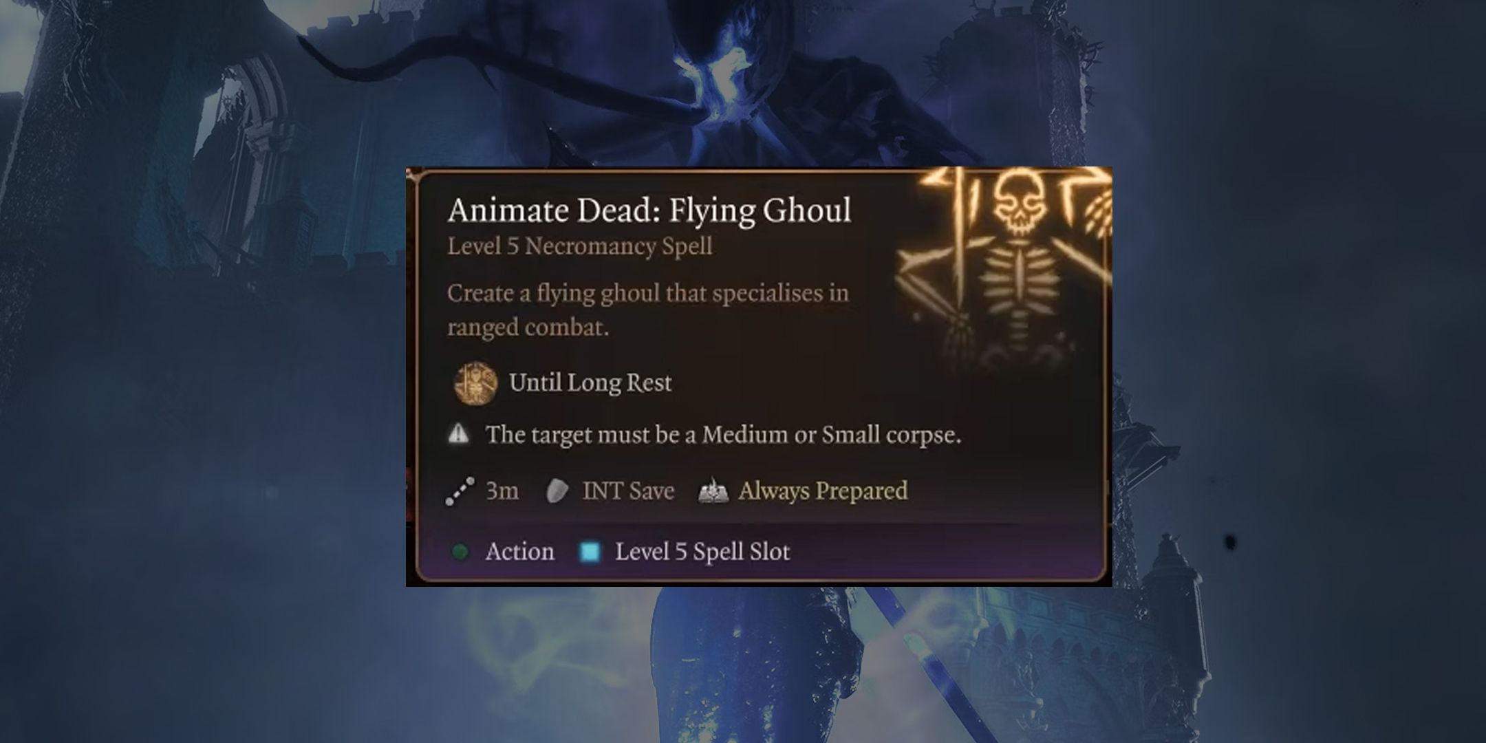 Animate Dead Flying Ghoul