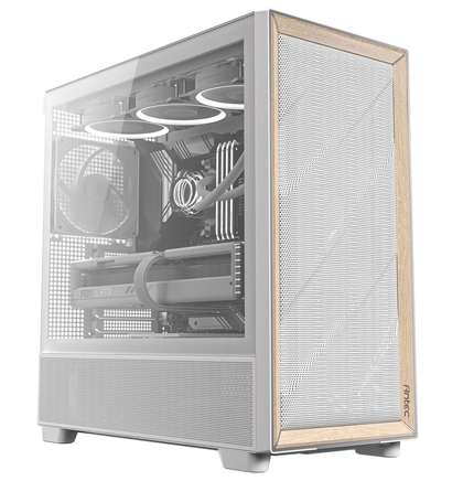 Antec Flux Wood White