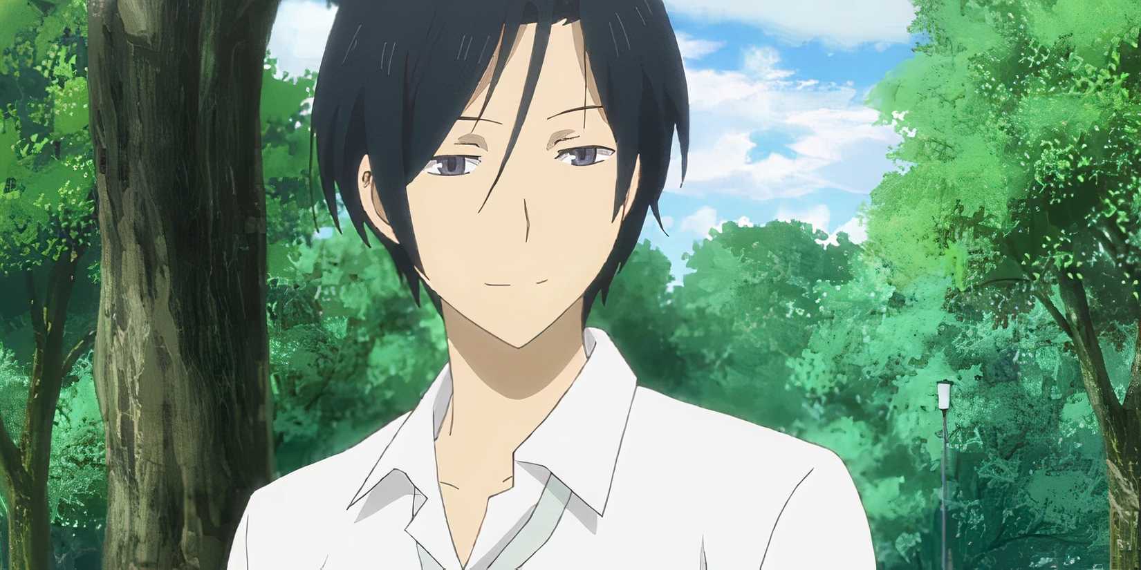 Aoi's first appearance in the anime in Natsume's Book of Friends