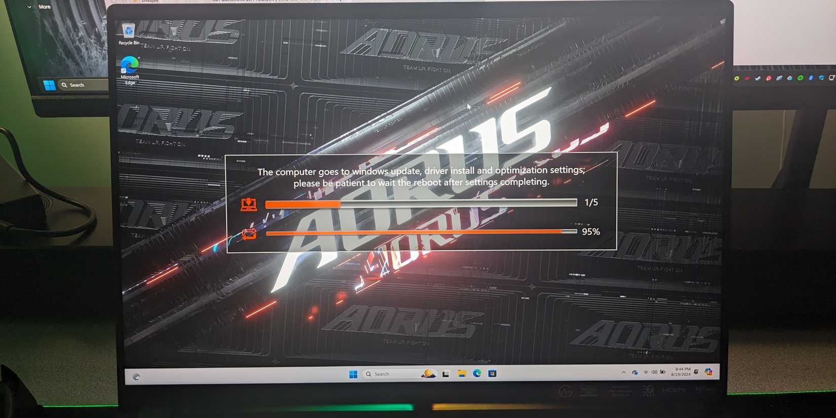 Aorus 16X Setup #2