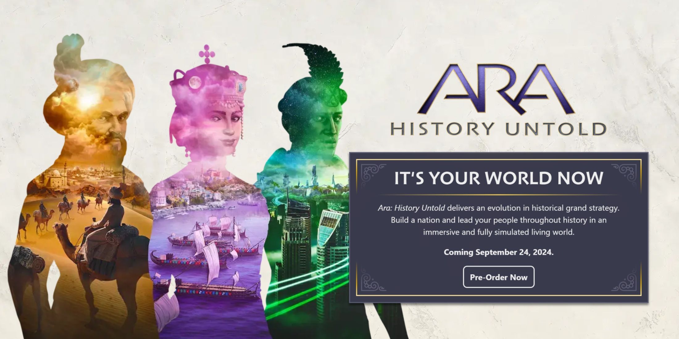 Ara: History Untold – дата и время выхода