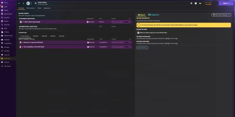 Arminia Bielefeld Board Expectations FM24