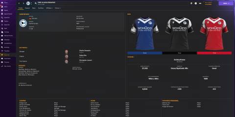 Arminia Bielefield Club Info FM24