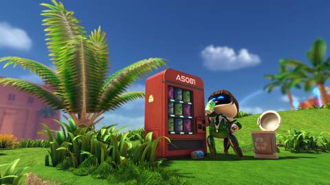 astro bot eve vending machine