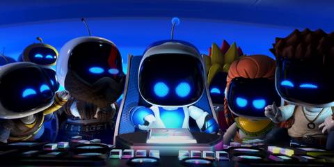 astro bot playstation rain detail