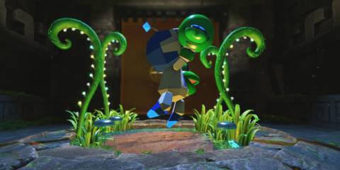 Az-Tech Trail Frog Gloves in Astro Bot