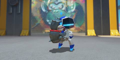 Construction Derby Dog Pack in Astro Bot