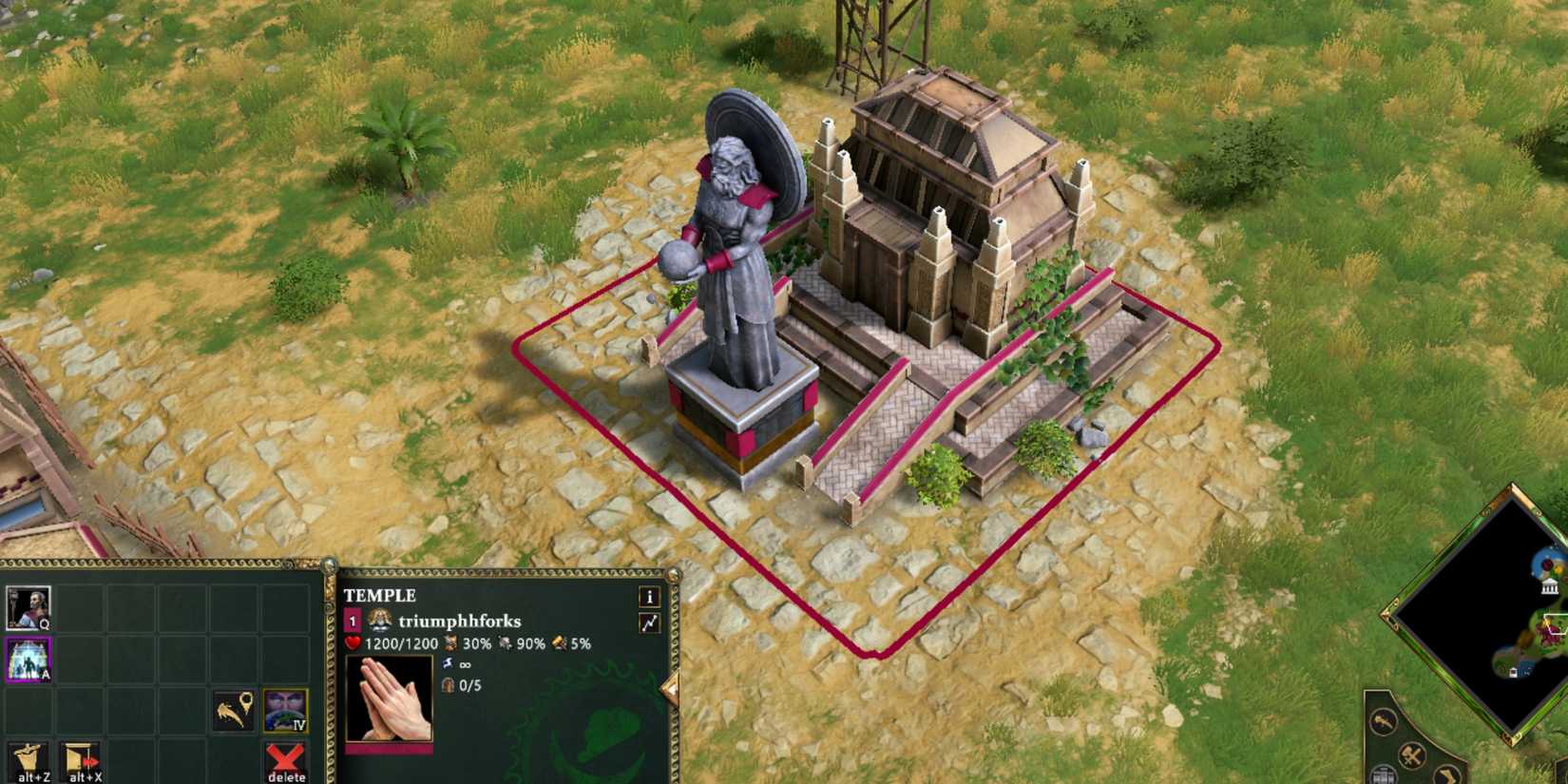 atlantean temple age of mythology