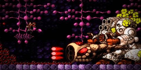 trace fighting a boss