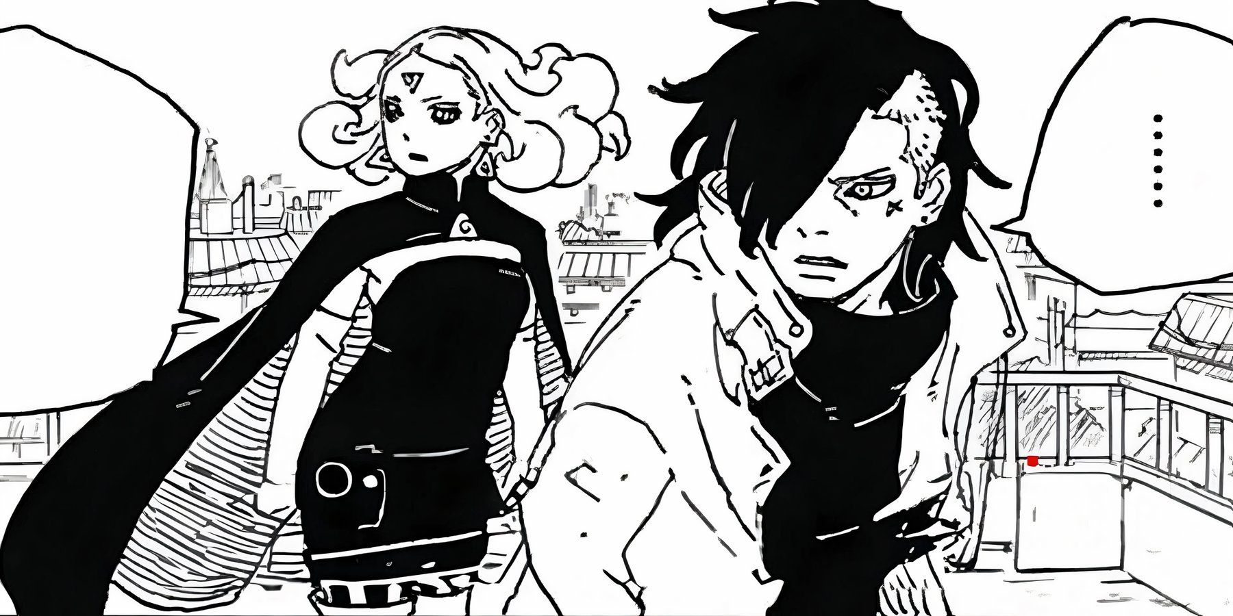 Delta and Kawaki in Boruto Two Blue Vortex