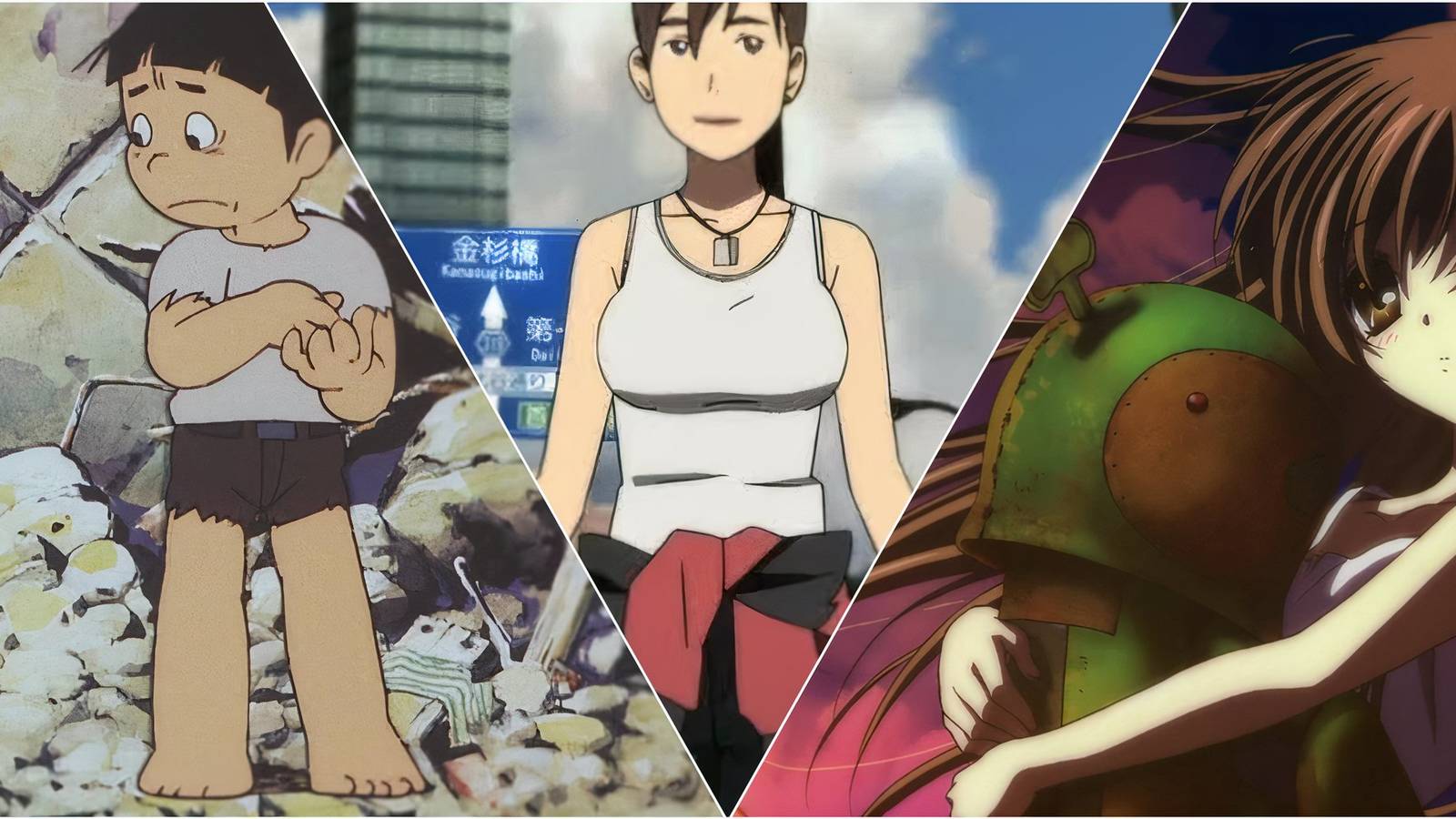 Barefoot Gen, Tokyo Magnitude 8.0 Mari, Clannad Girl In The Imaginary World