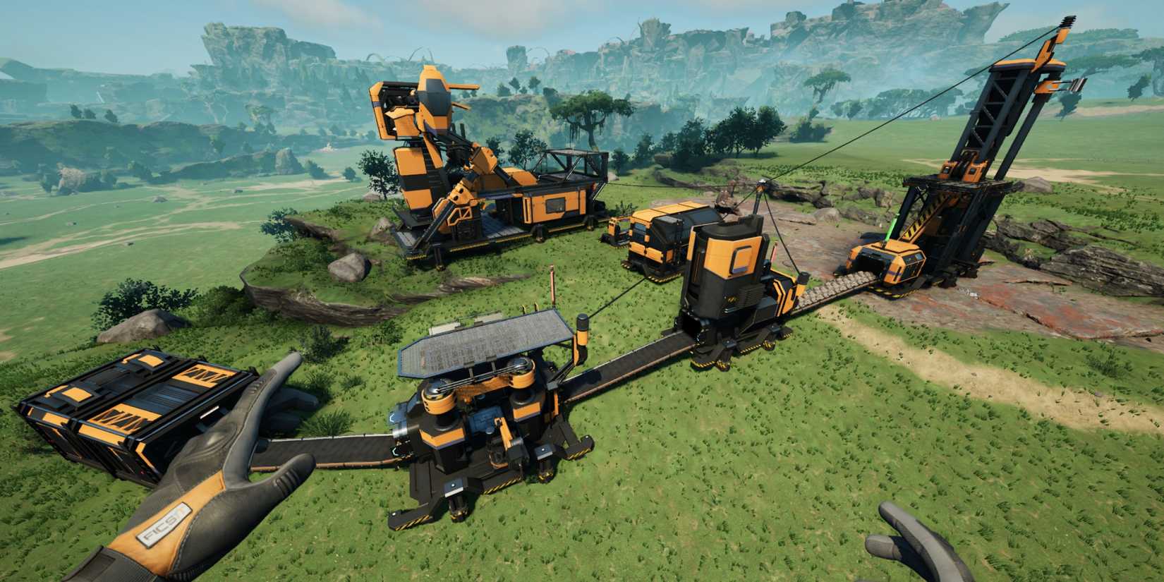 base in grass fields in satisfactory
