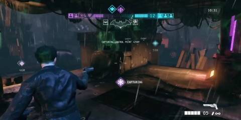 Screenshot of Batman: Arkham Origins gameplay