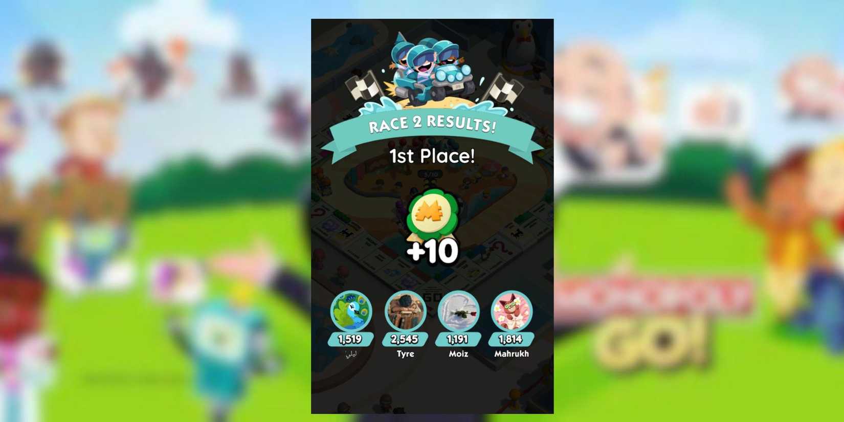 beach racers rewards monopoly go