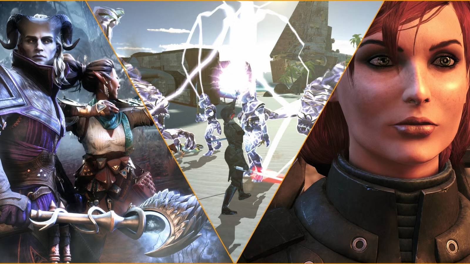 Best BioWare Video Game Franchises, Ranked Dragon Age Veilguard, Star Wars Knights Of The Old Republic, Mass Effect (1)