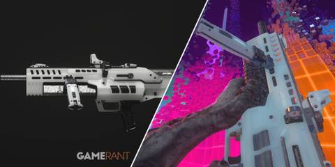 Split-image showcasing the JAK Lance in Modern Warfare 3 and Warzone