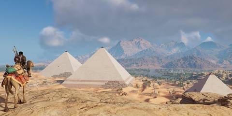 Best Open World Game Landmarks- Assassin's Creed Origins