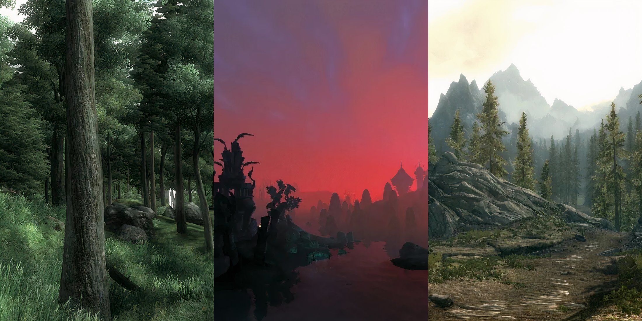 Best Open-Worlds In The Elder Scrolls Games