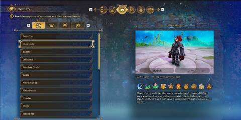 bestiary in visions of mana