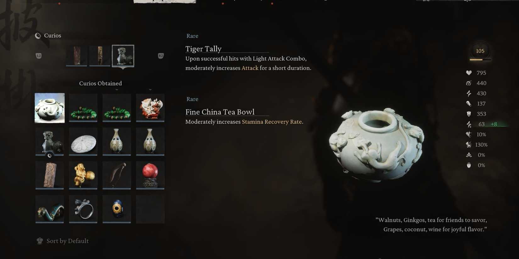 Black Myth: Wukong Fine China Tea Bowl Curios