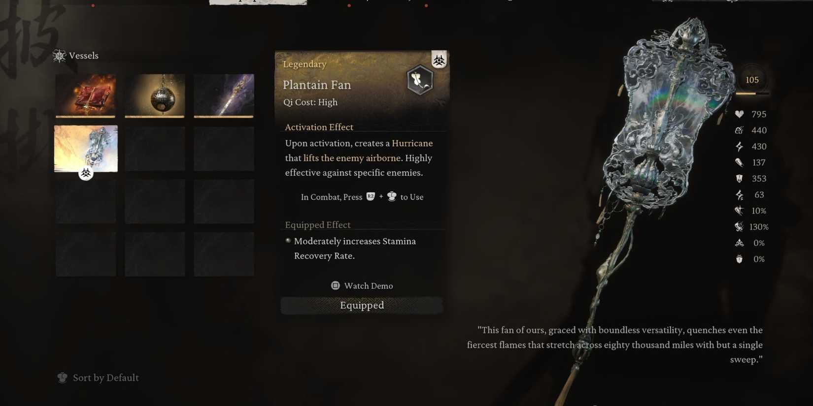 Black Myth: Wukong Plantain Fan Spirit Vessel