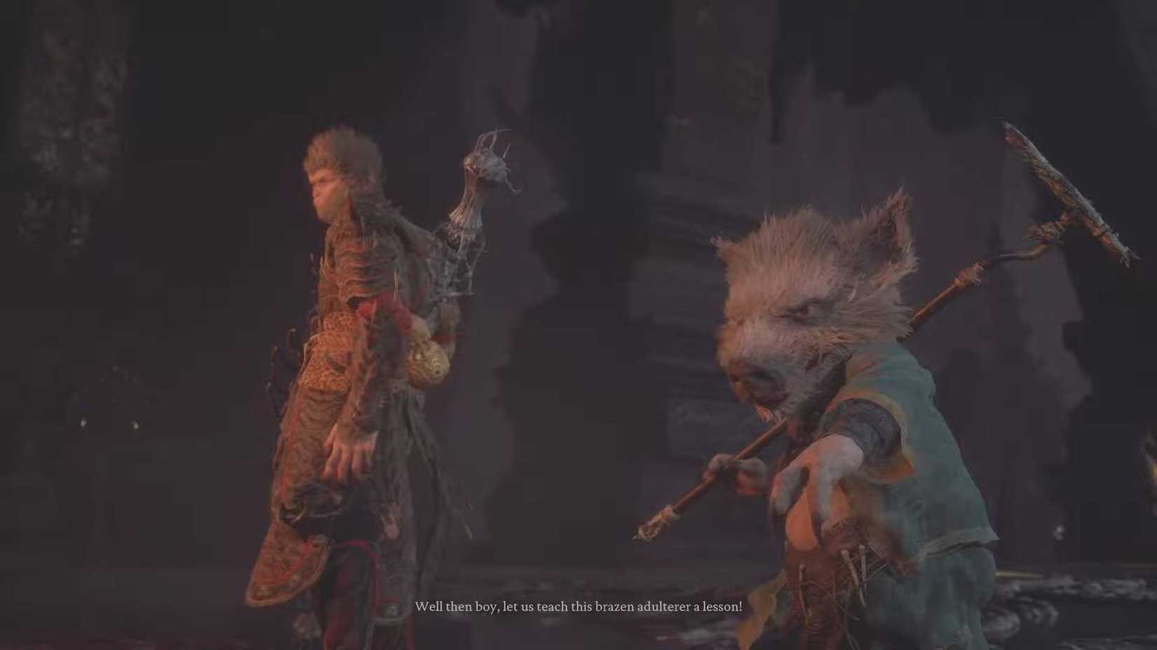 Black Myth Wukong_Keeper of Flaming Mountain Fight Starts